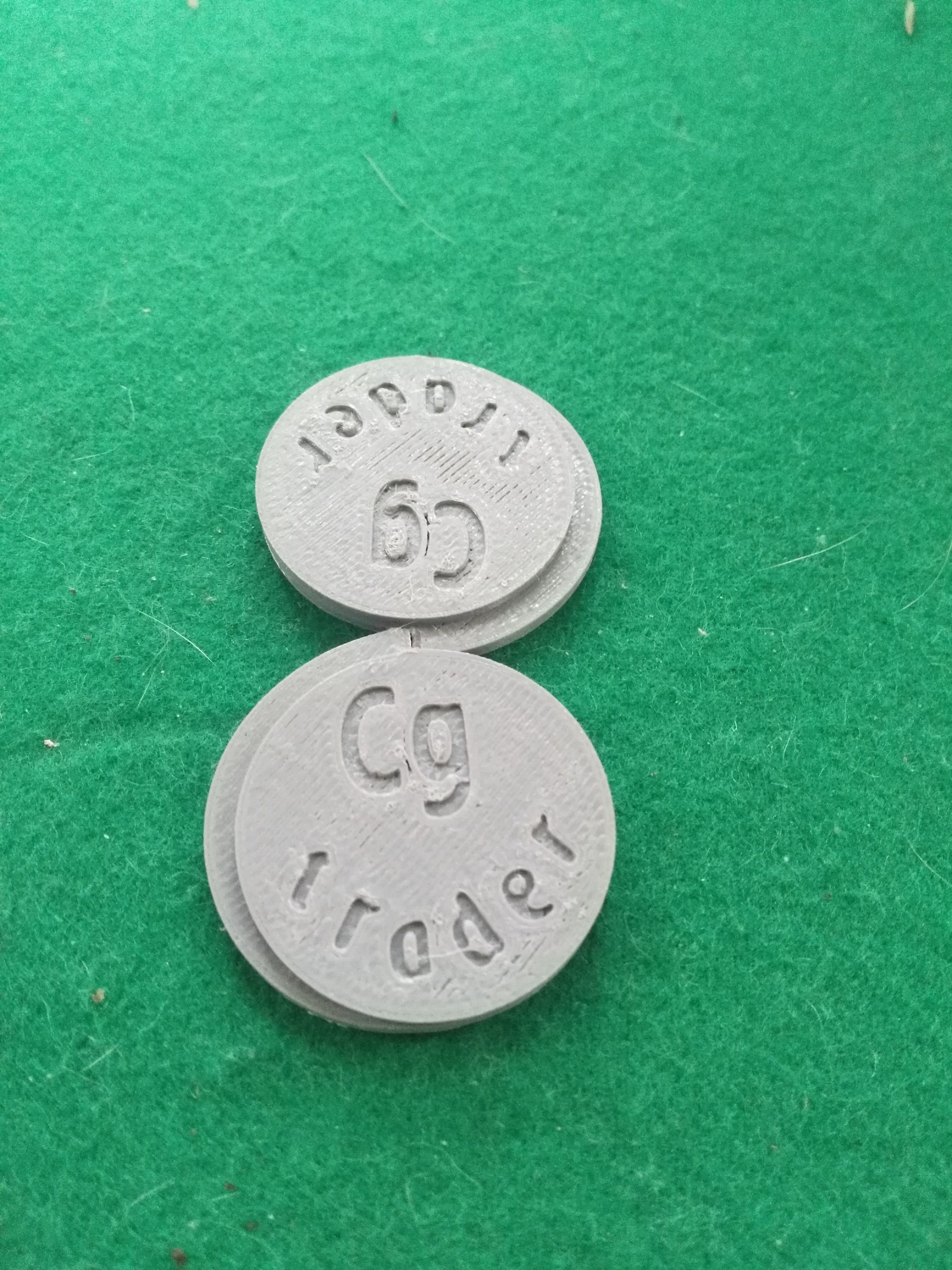 Cgtrader Makers Coin giving back project for revenue sharing 3D print model_48