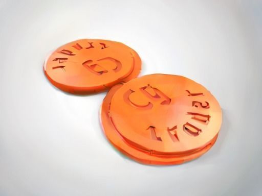 Cgtrader Makers Coin giving back project for revenue sharing 3D print model_41