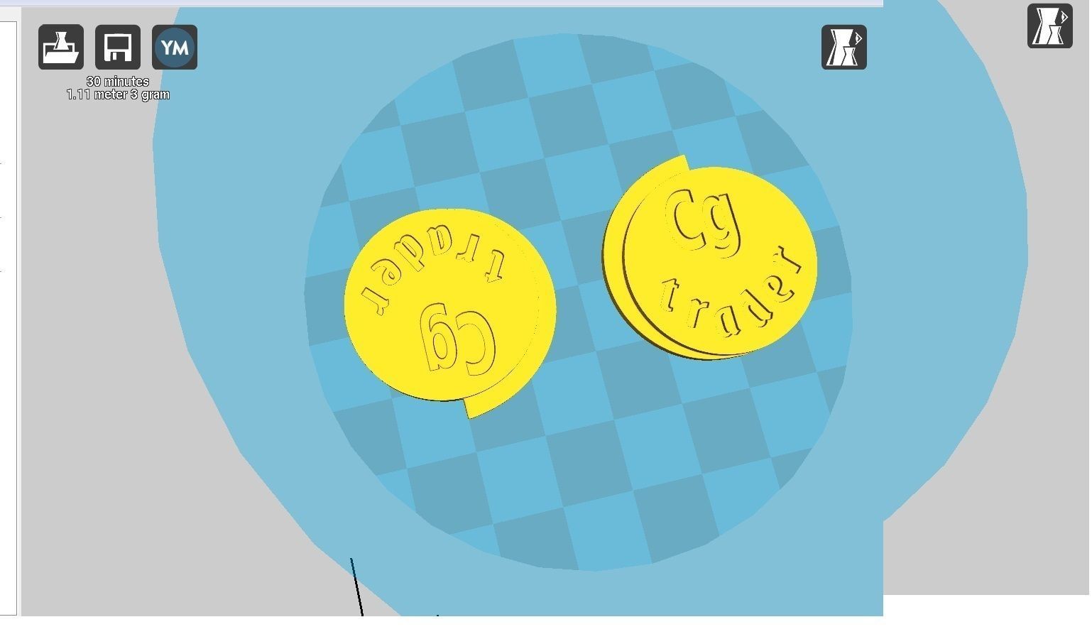 Cgtrader Makers Coin giving back project for revenue sharing 3D print model_57