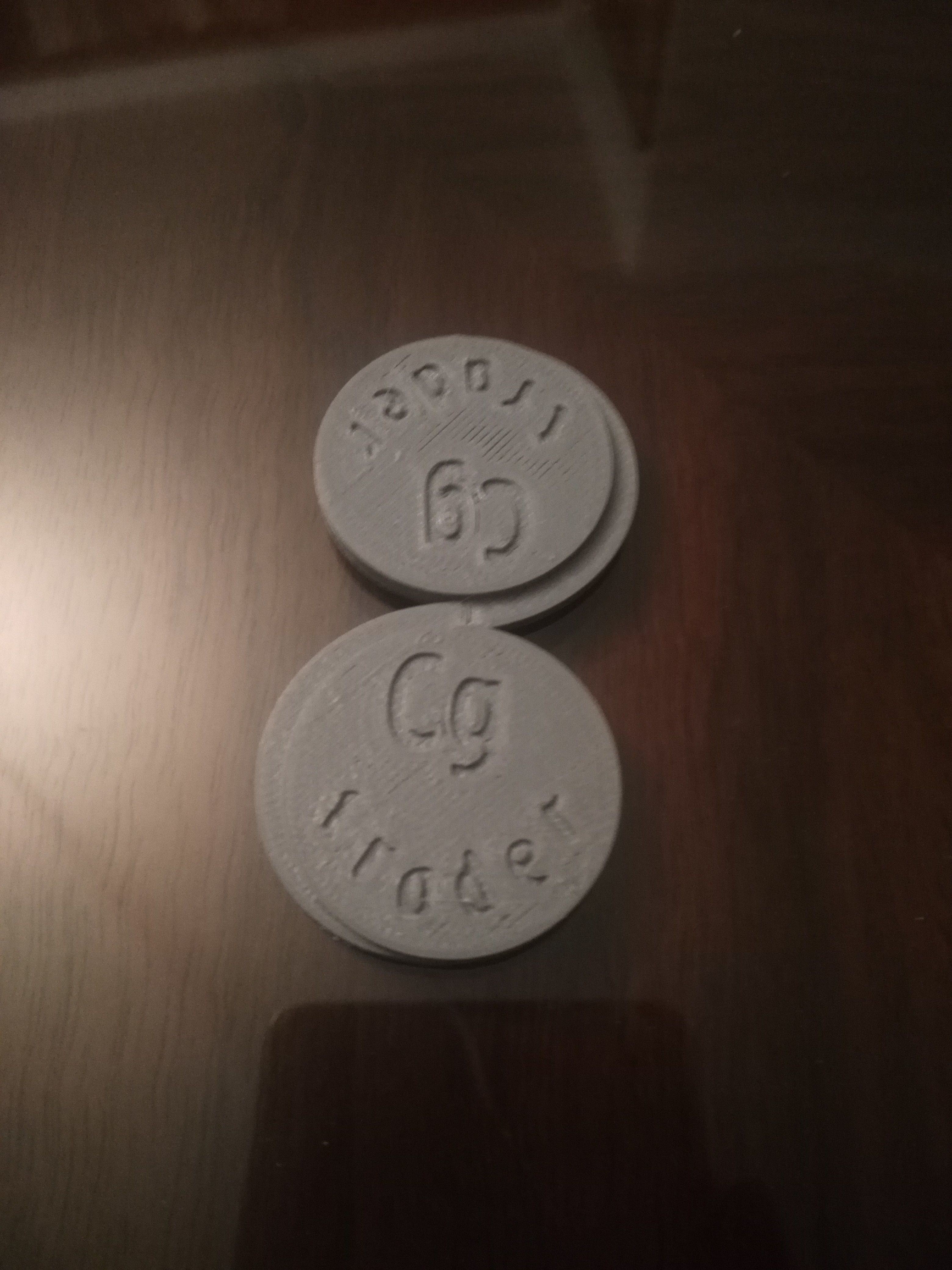 Cgtrader Makers Coin giving back project for revenue sharing 3D print model_49