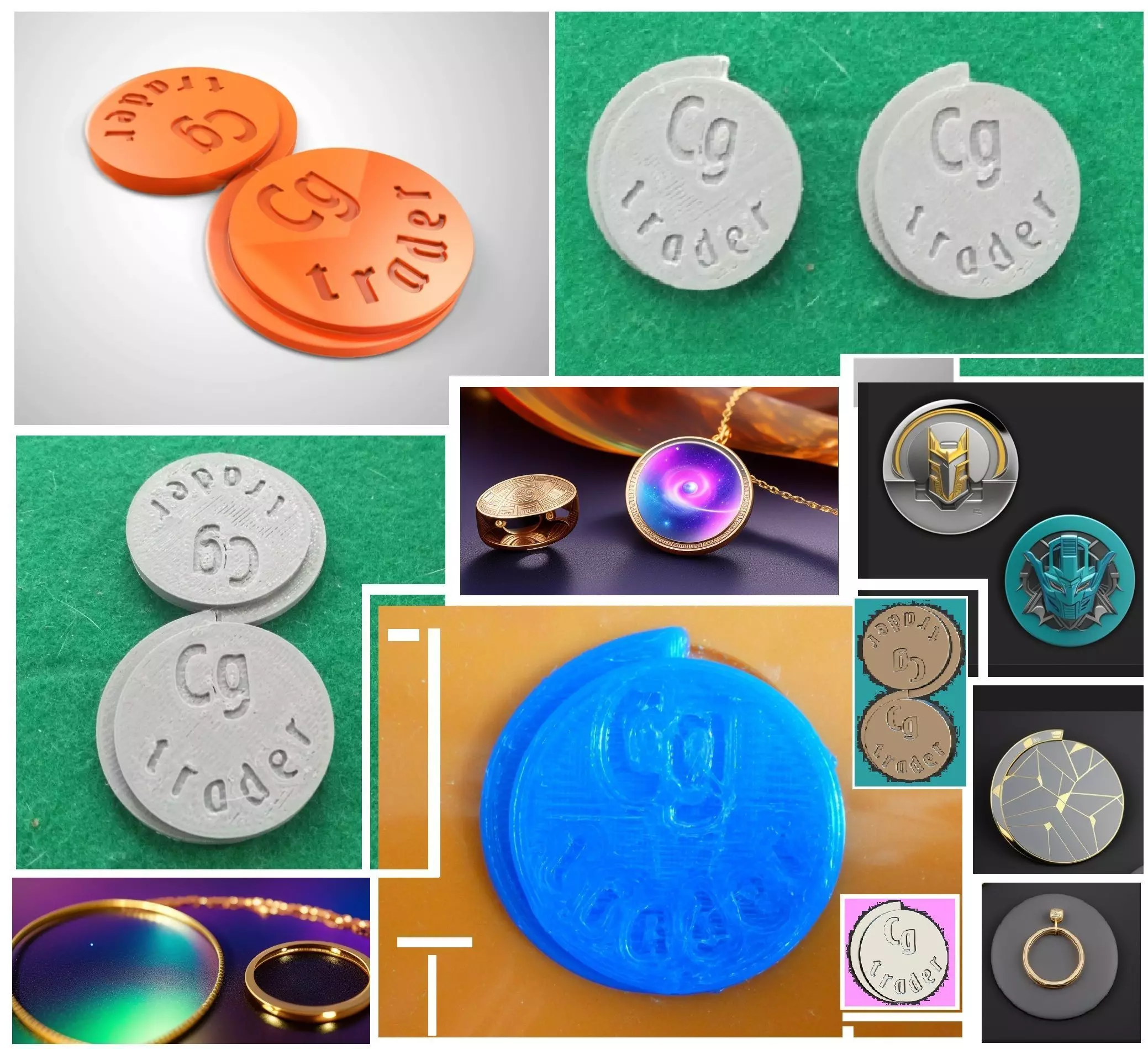 Cgtrader Makers Coin giving back project for revenue sharing 3D print model_0