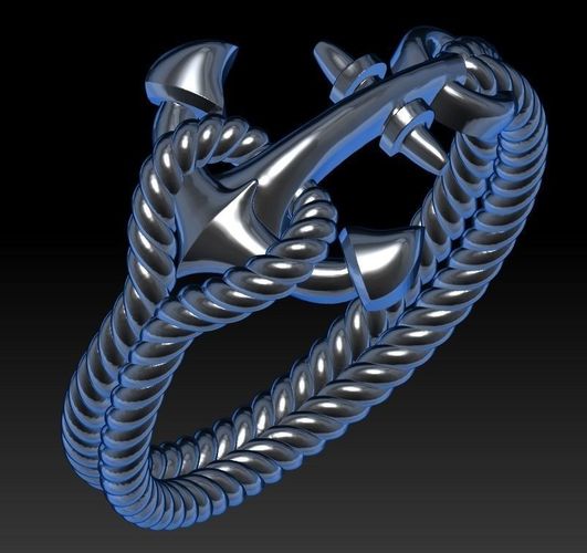Anchor ring 3D print model