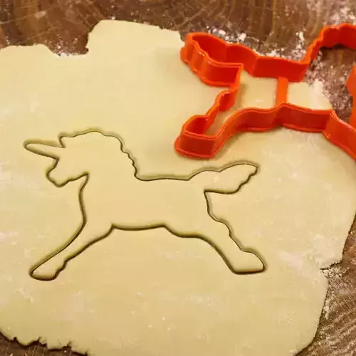 Unicorn cookie cutter for professional