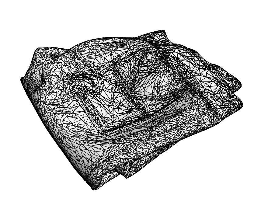 Various pants 3D model_6