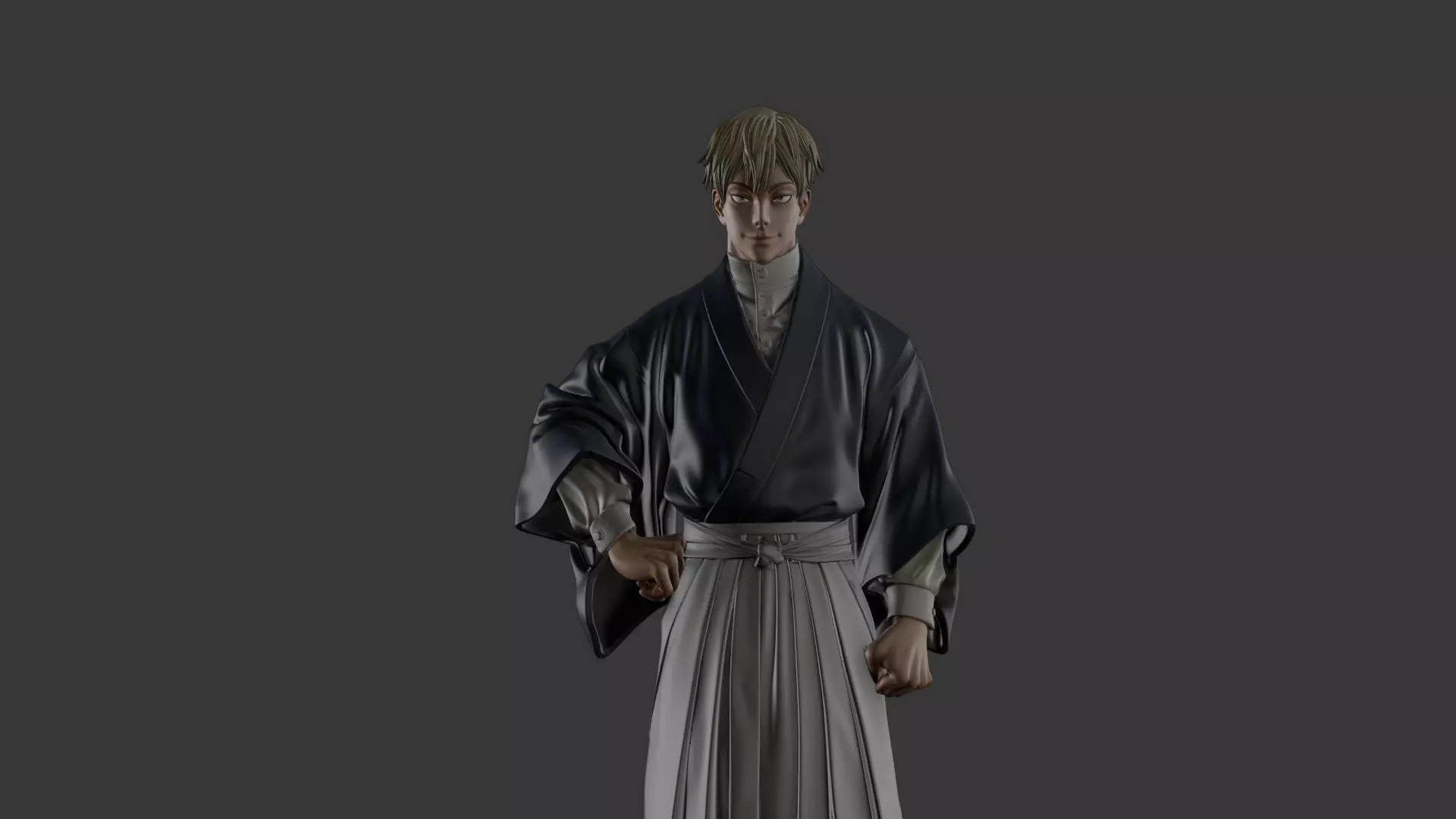Naoya Zenin Jujutsu Kaisen Stylized Character 3D model