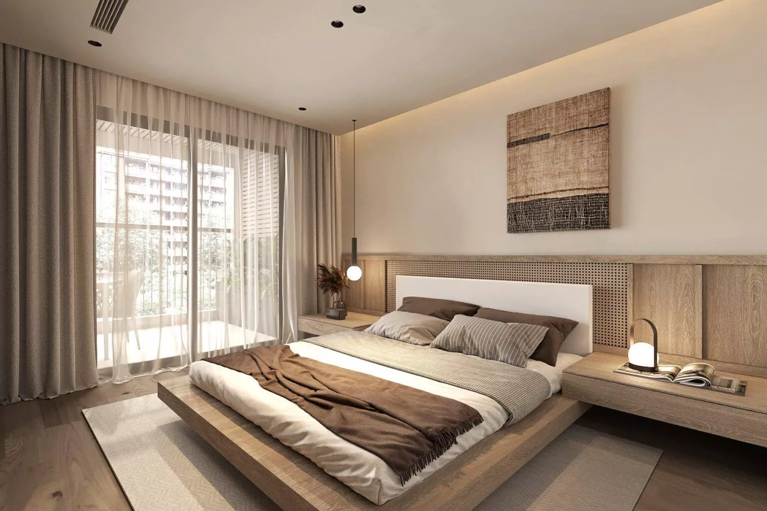 3Ds Max Bedroom Interior Model 3D model