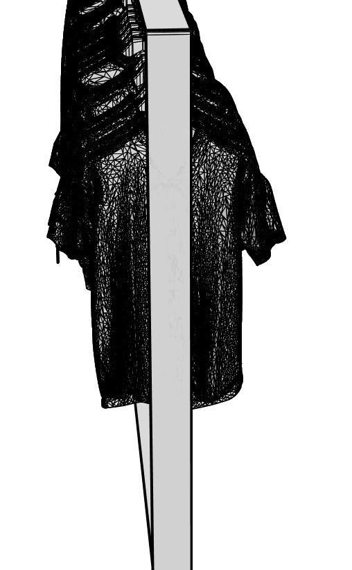 Various shirts for men 3D model_4