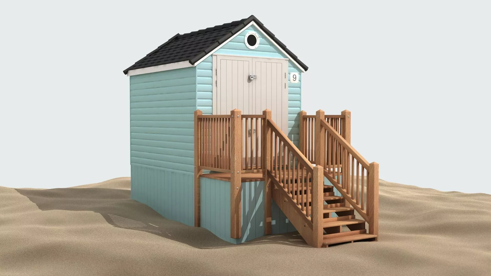 Beach Hut 3D model
