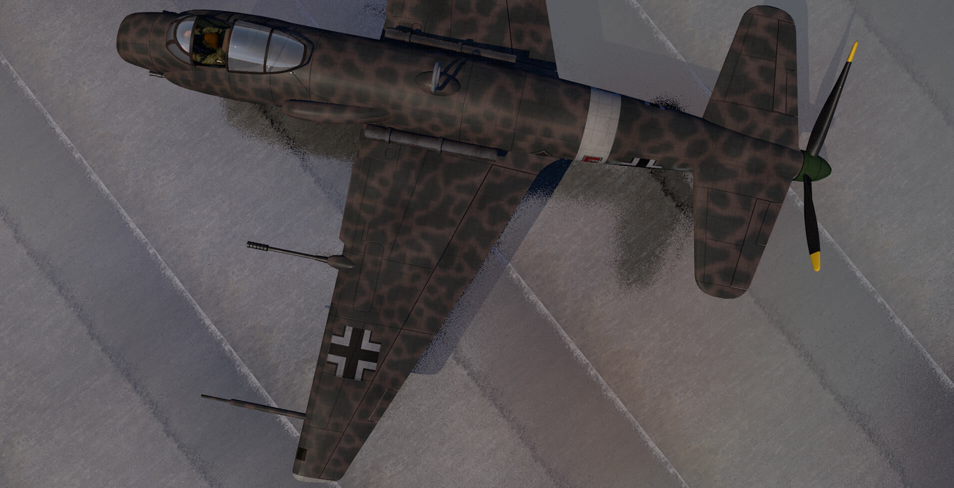 Blohm und Voss Bv-P 193 3D model_4