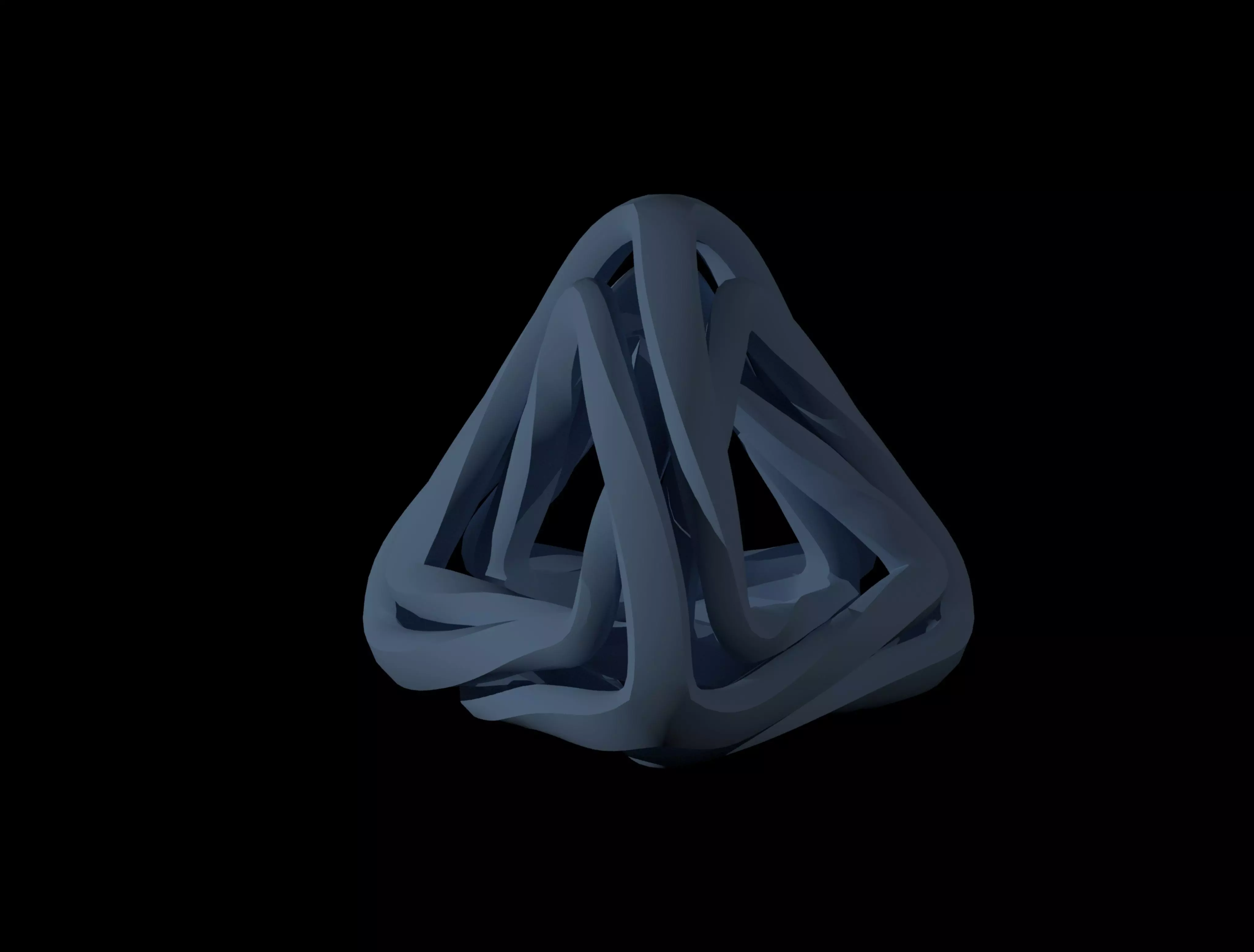 Triangle Twister 3D print model