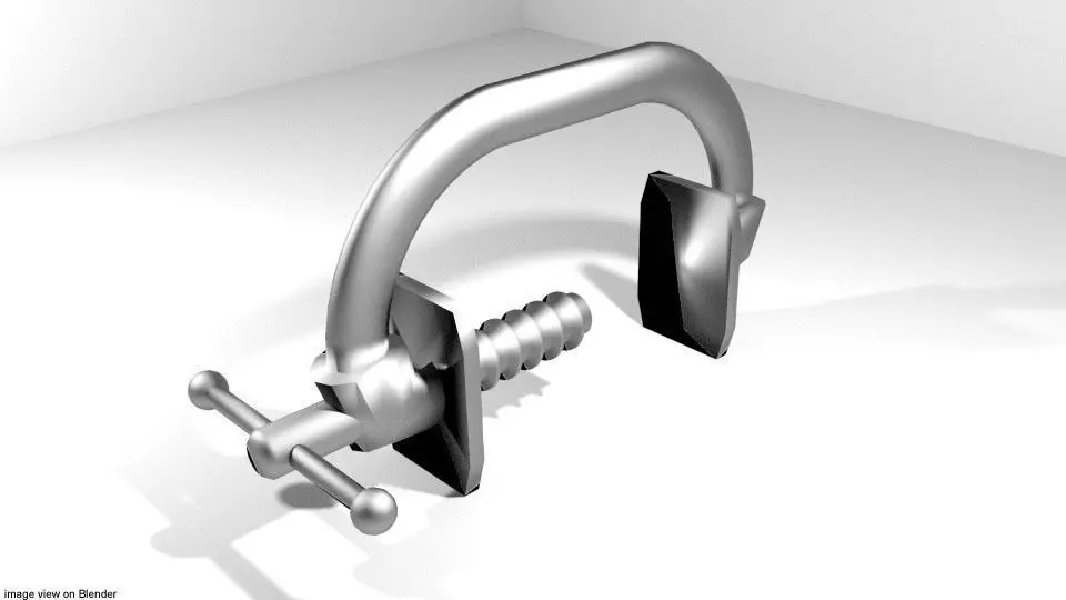 Vise - Type 2 3D model_0