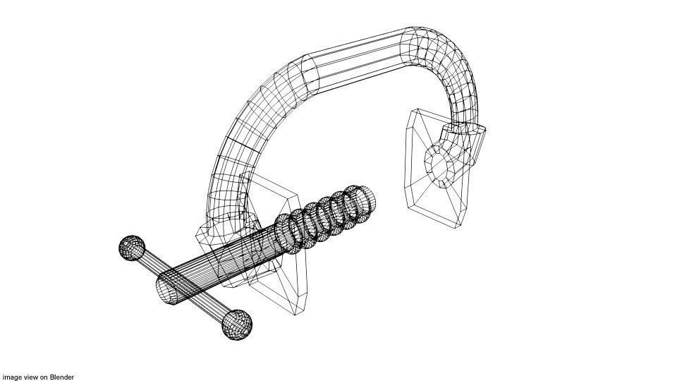 Vise - Type 2 3D model_3
