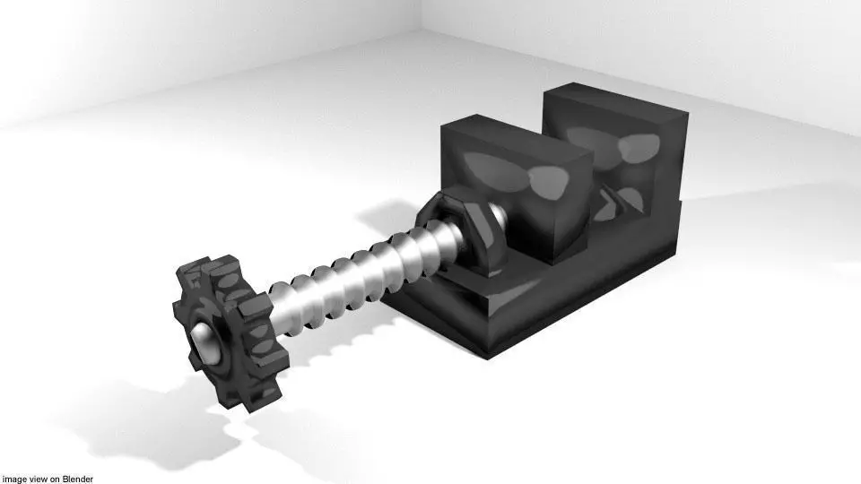 Vise - Type 3 3D model