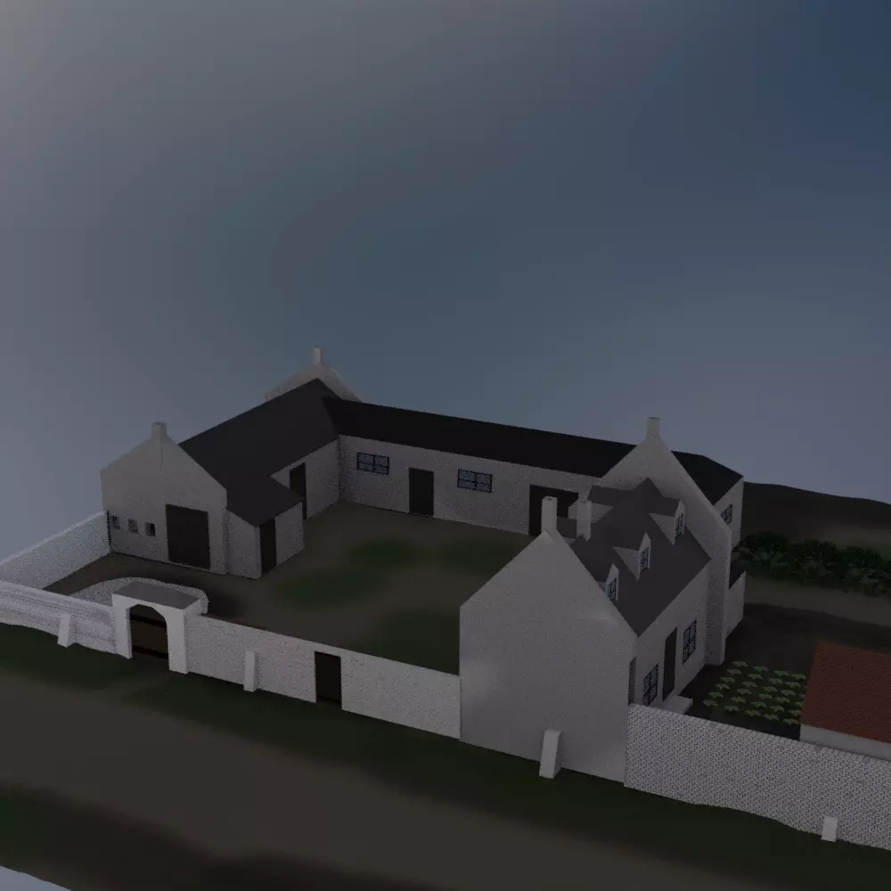 La Haye Sainte 3D model