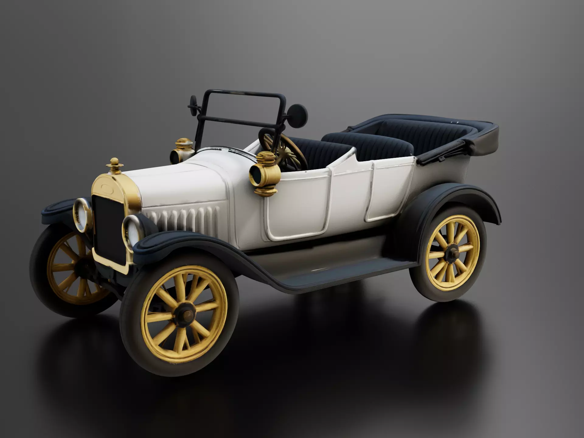 Classic Car 01 3D print model