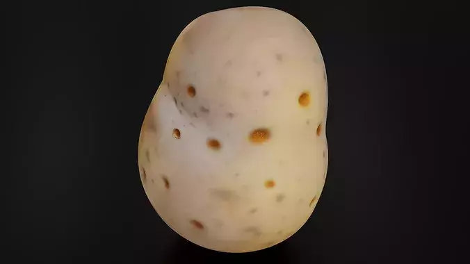 Food Vegetables Potato 3D print model 3
