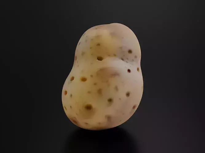 Food Vegetables Potato 3D print model