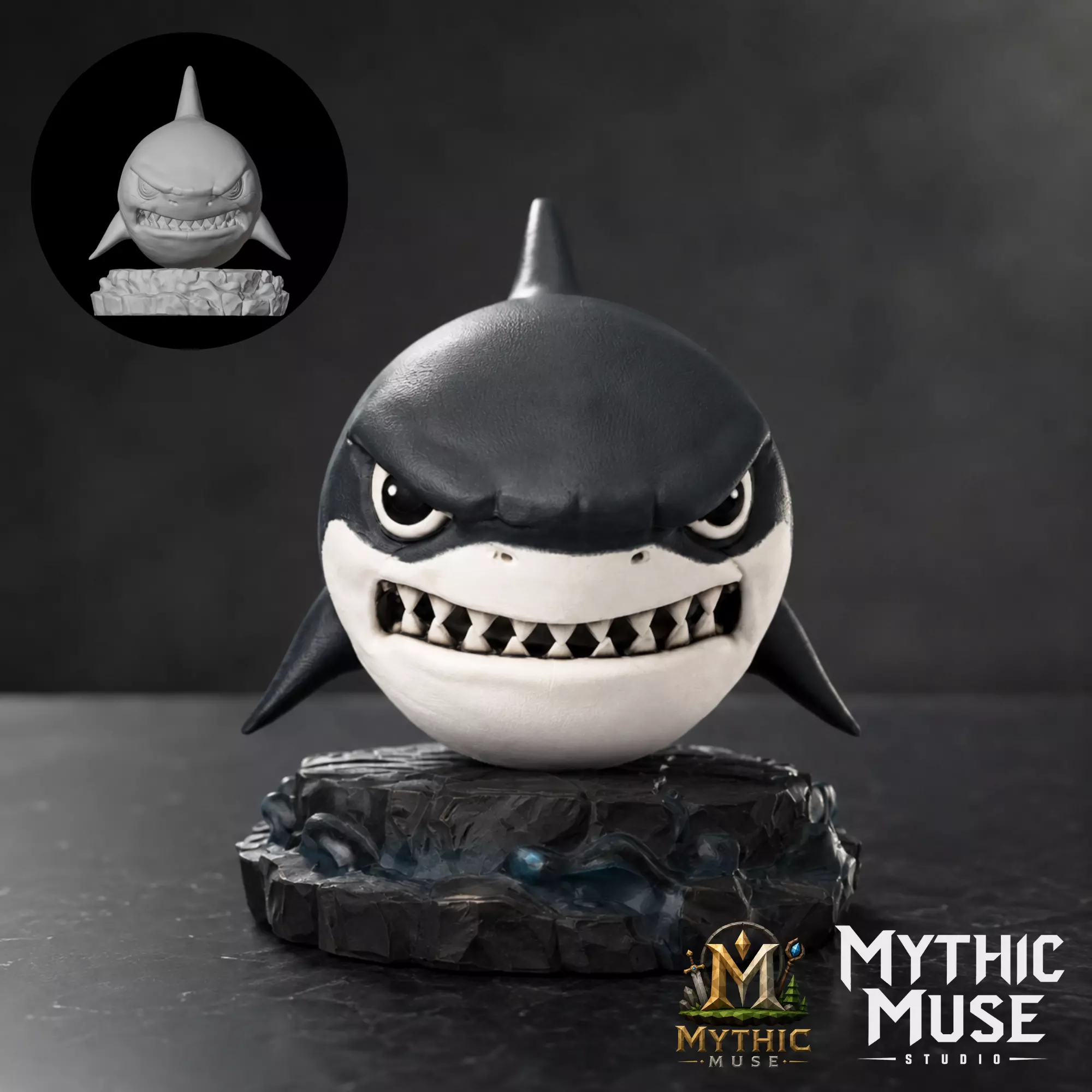 Shark STL Model for 3D Printing 3D print model