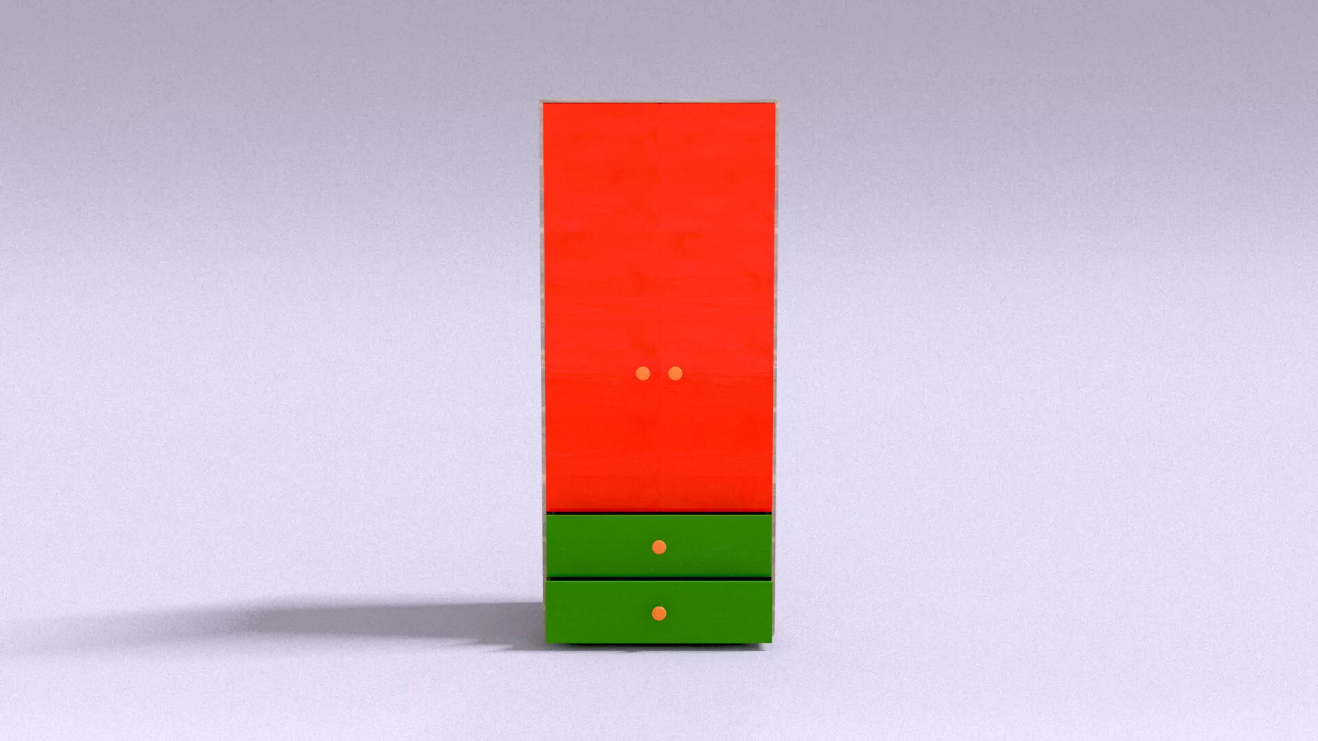 laos Kids Wardrobe 3D model