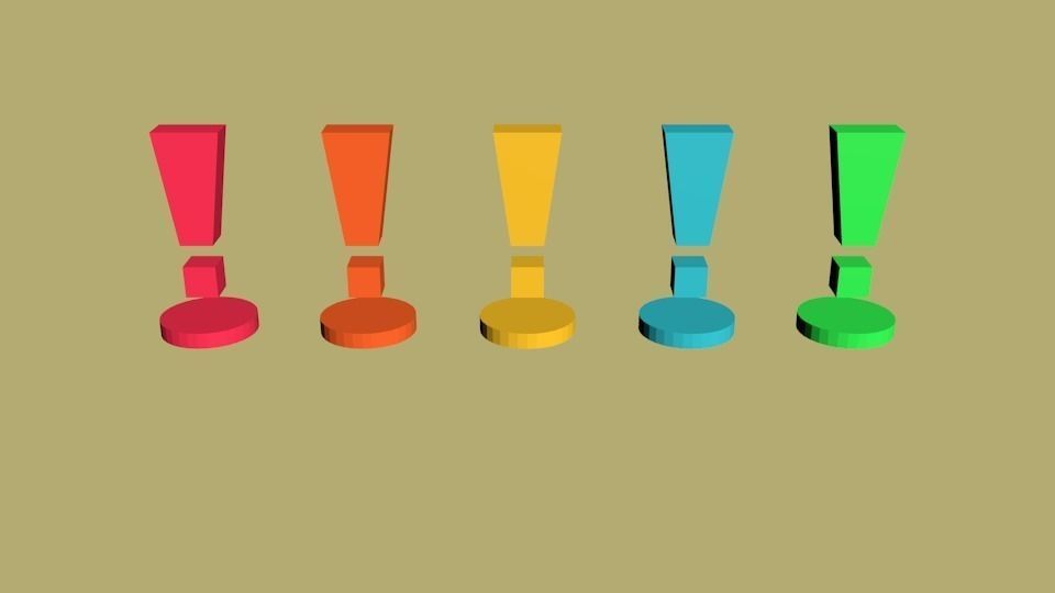 Board games 3D starter pack Free low-poly 3D model_3