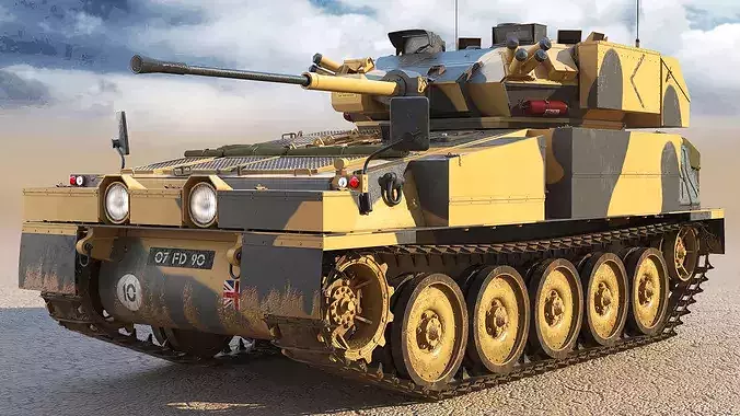 Scimitar FV 107 CVR Tank