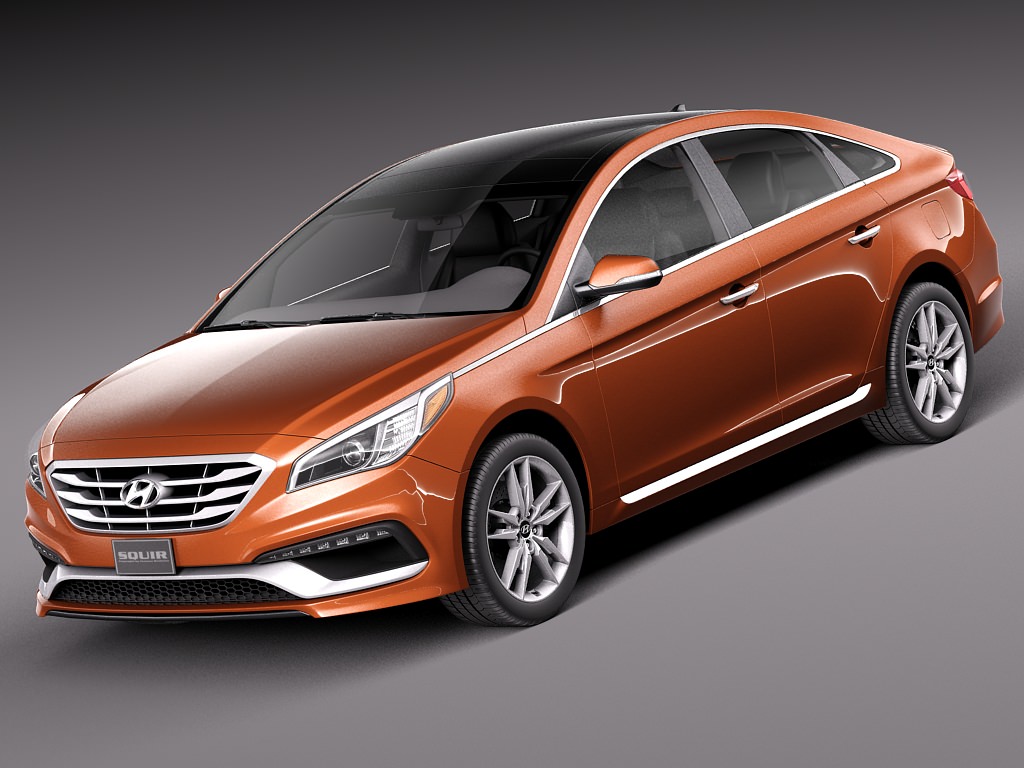 Hyundai sonata 3d model