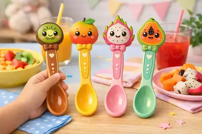 Kawaii Fruit Spoon Set PBR PACK