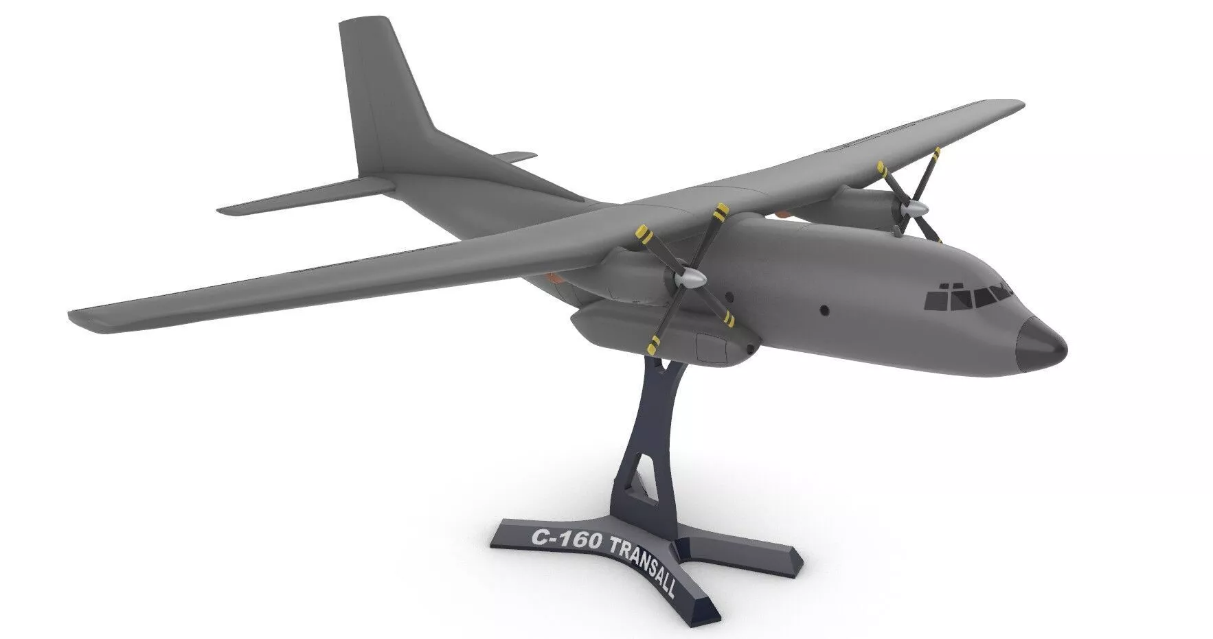 C-160 Transall 3D print model
