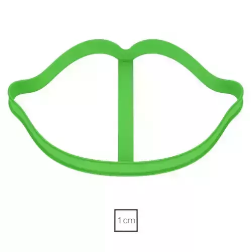 Lip cookie cutter for professional