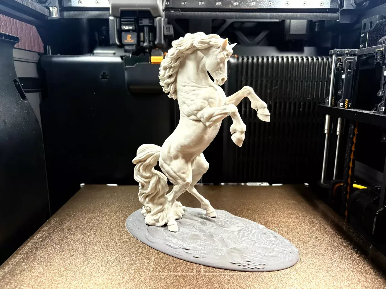 Fantasy Unicorn Statue for 3D Printing 3D print model