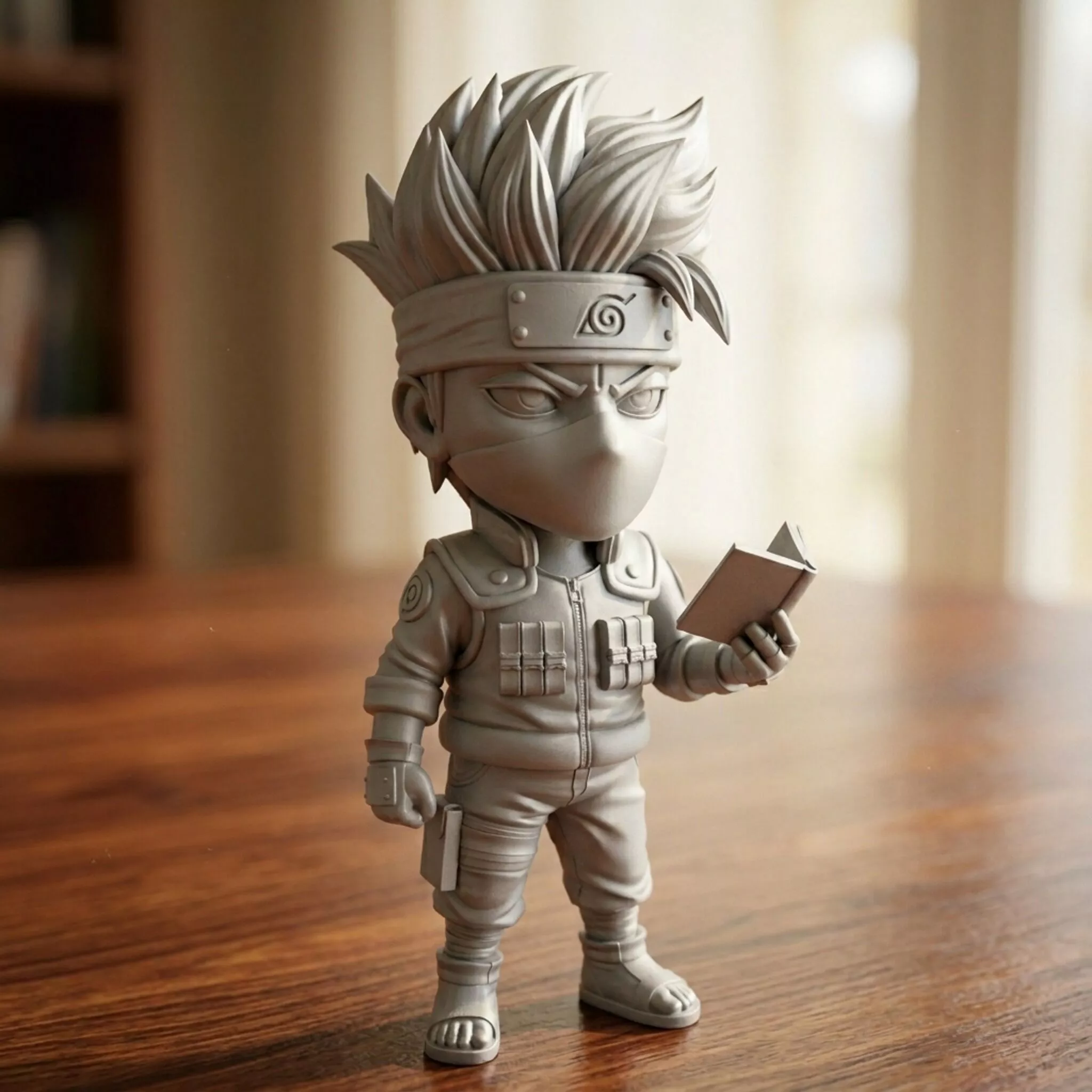 Chibi Kakashi Hatake Figure 3D print model
