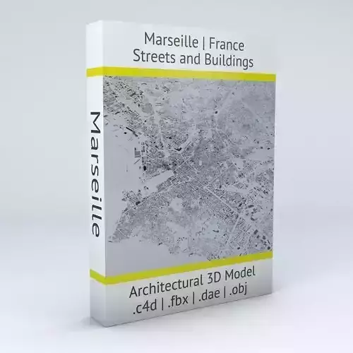 Marseille Streets and Buildings