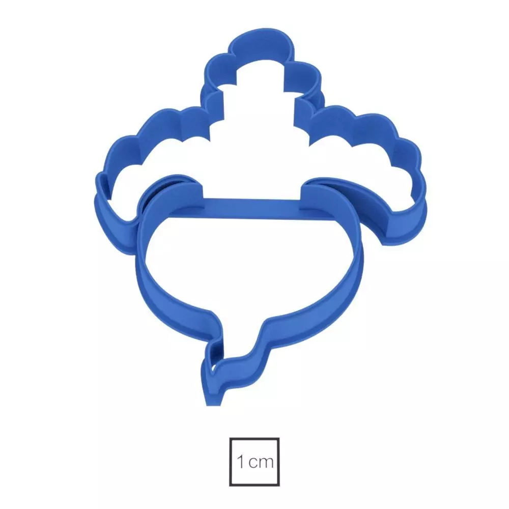 Turnip cookie cutter for professional Free 3D print model