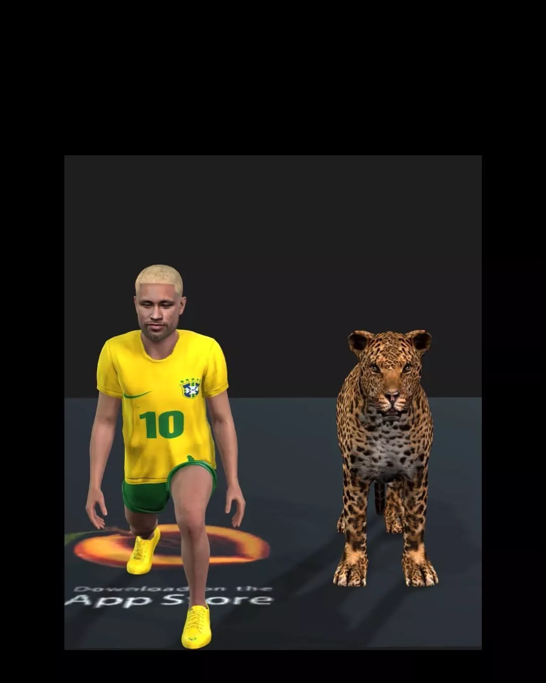 Rafael Silva Low-poly 3D model