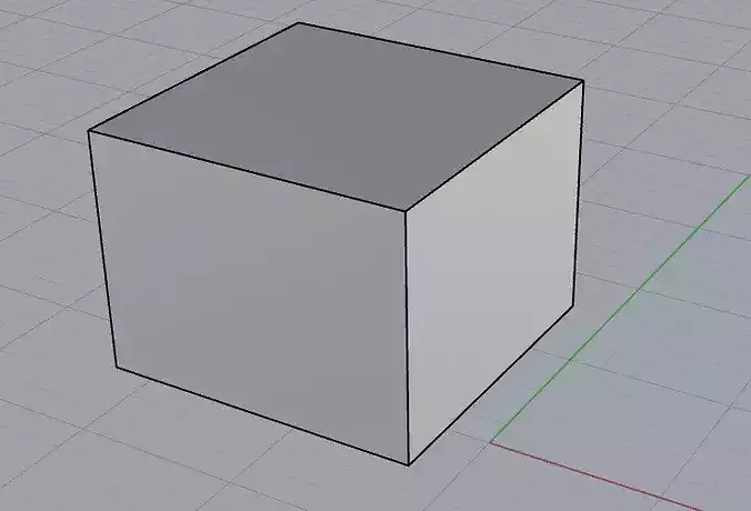 Bcube Simple Shape Basic Cube free 3D model | CGTrader
