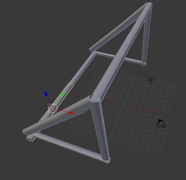 Football Goal Free 3D model_0