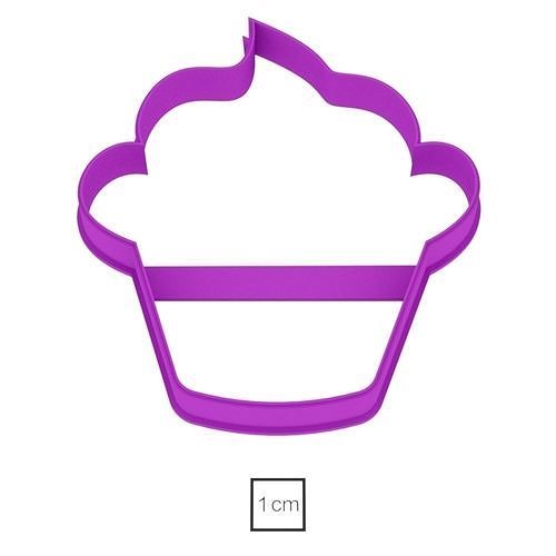 Cupcake 1 cookie cutter for professional Free 3D print model