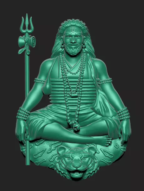 Guru Gorakhnath Low-poly 3D model