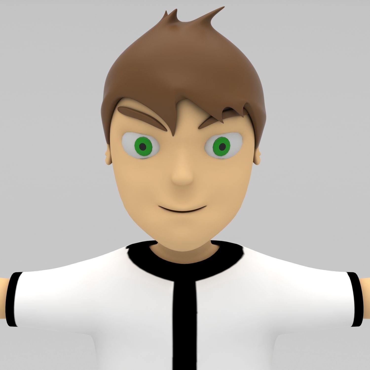 Ben 10 Character 3D model_2