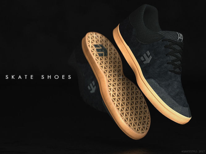 Sneakers - Skate Shoes Low-poly 3D model