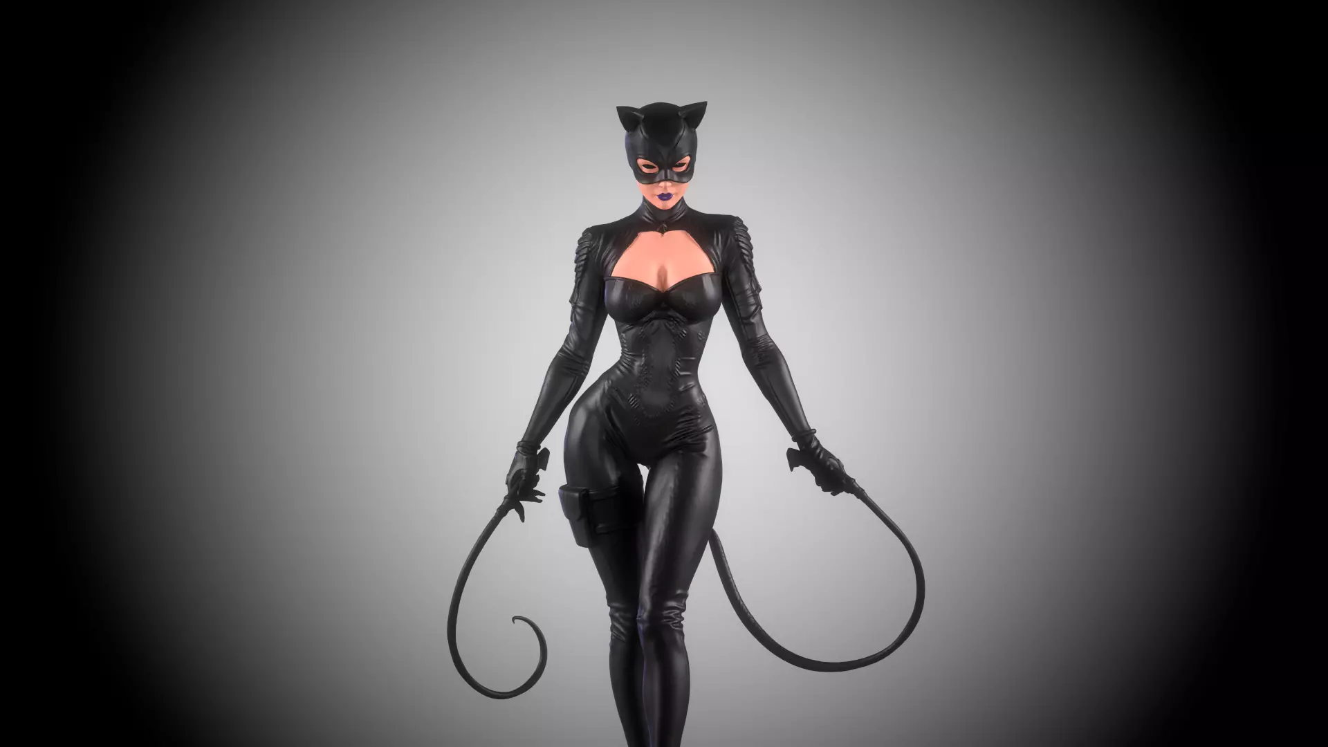 The Shadow Feline Catwoman Collectible 3D print model