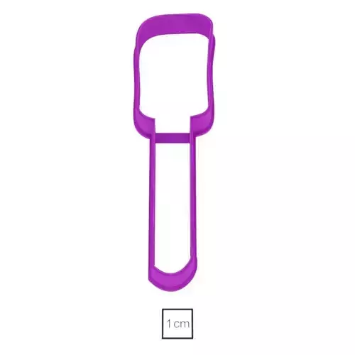 Spatula cookie cutter for professional