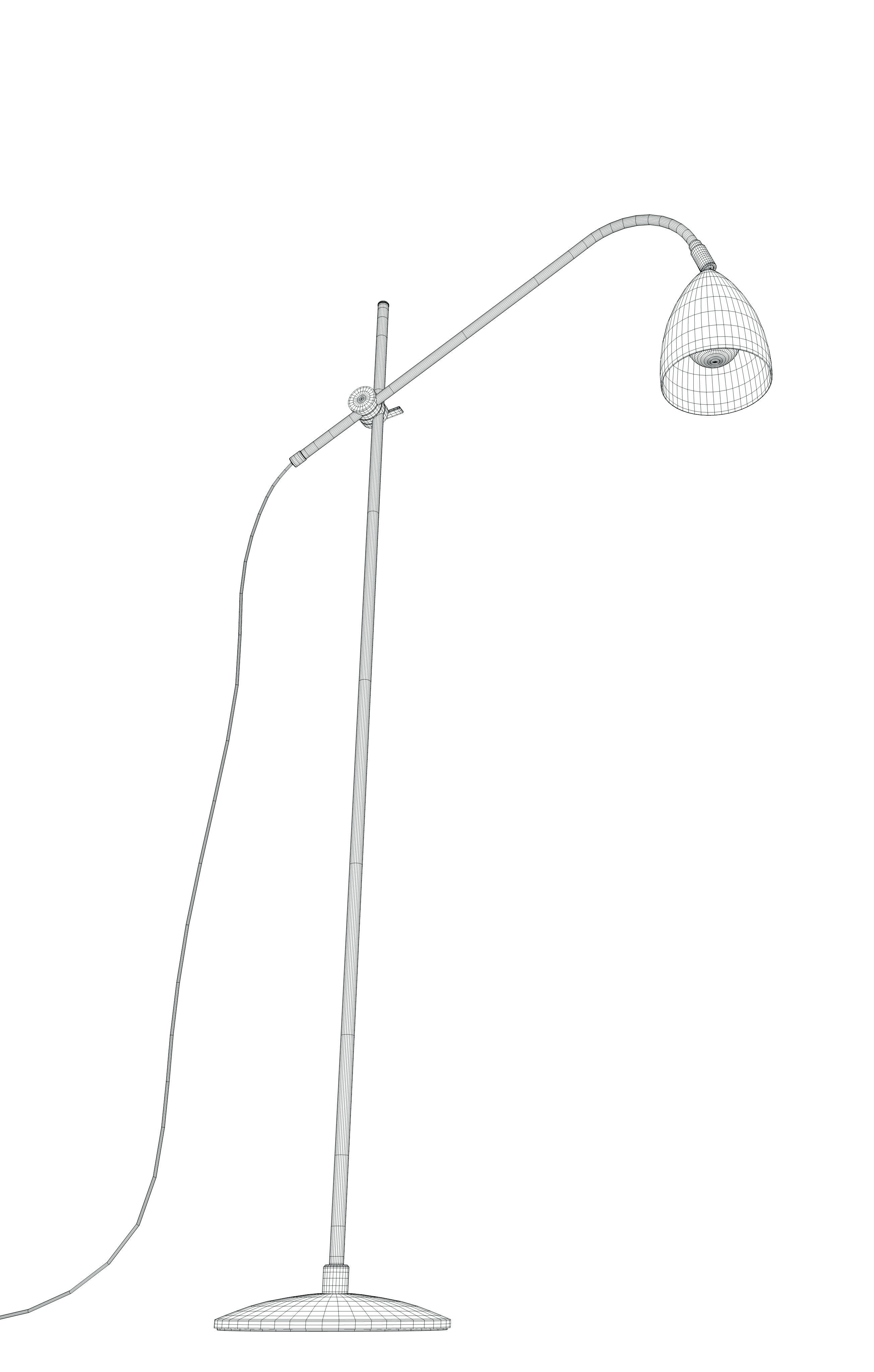 Joel Floor Lamp 3D model_7
