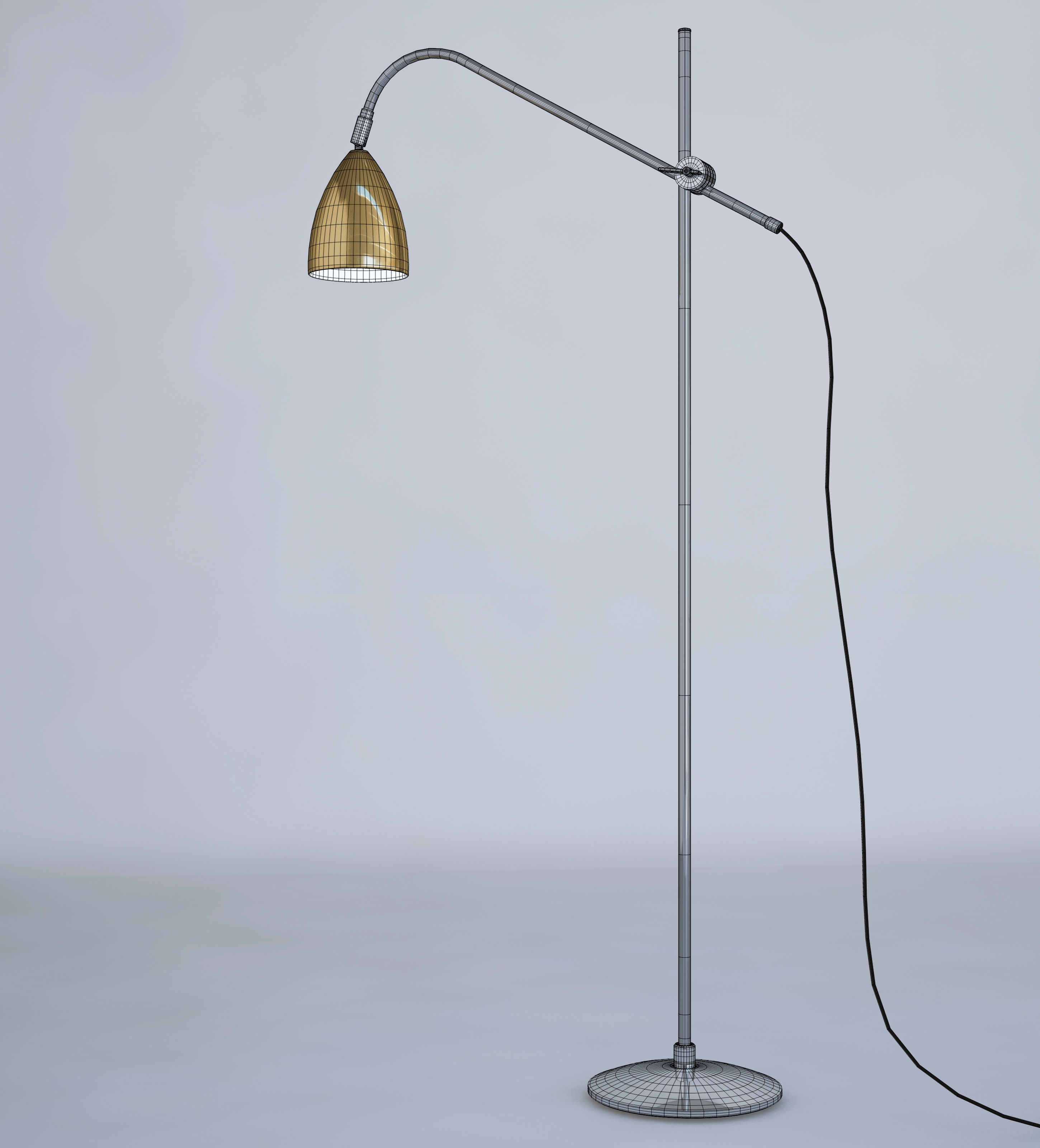 Joel Floor Lamp 3D model_4