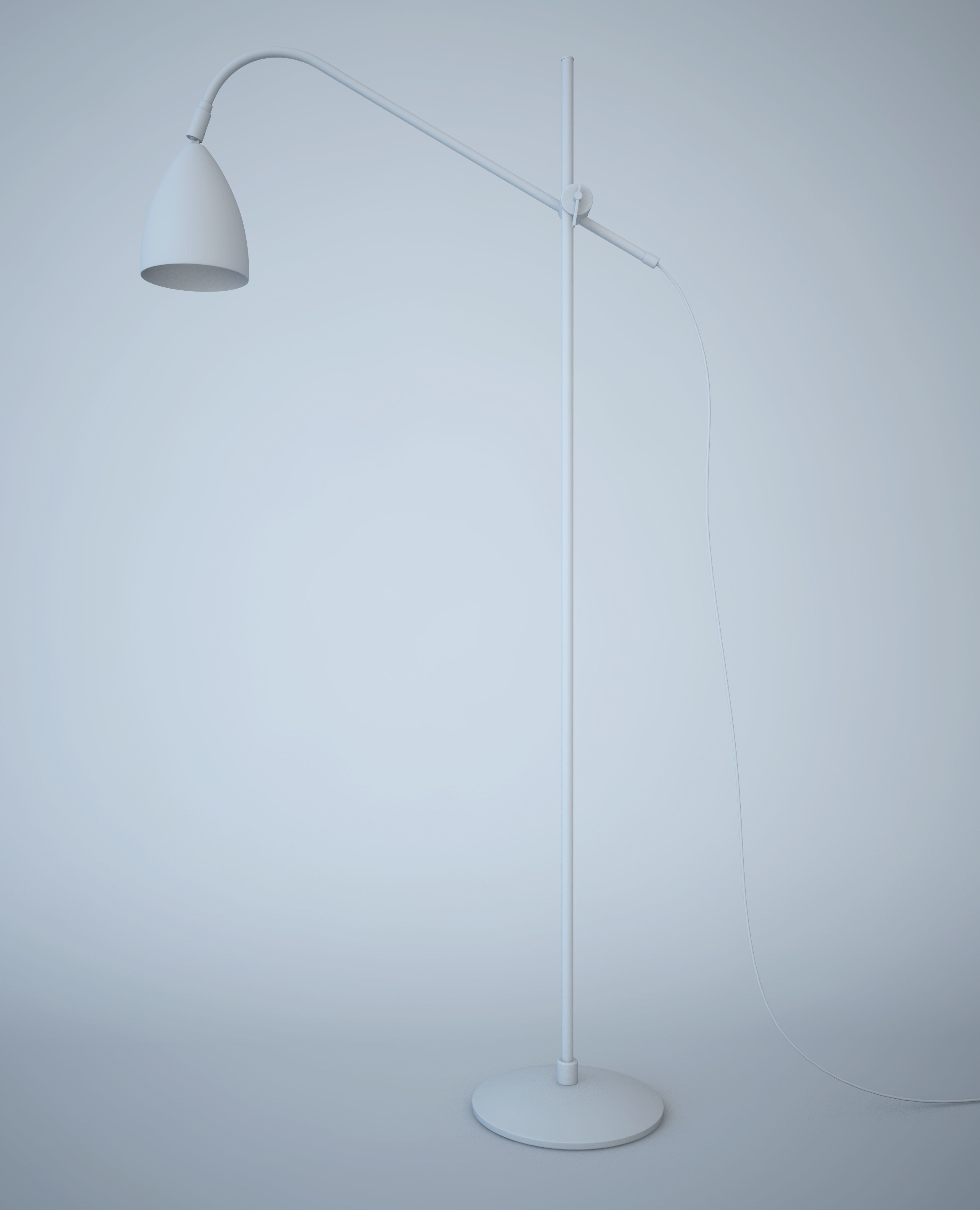 Joel Floor Lamp 3D model_2