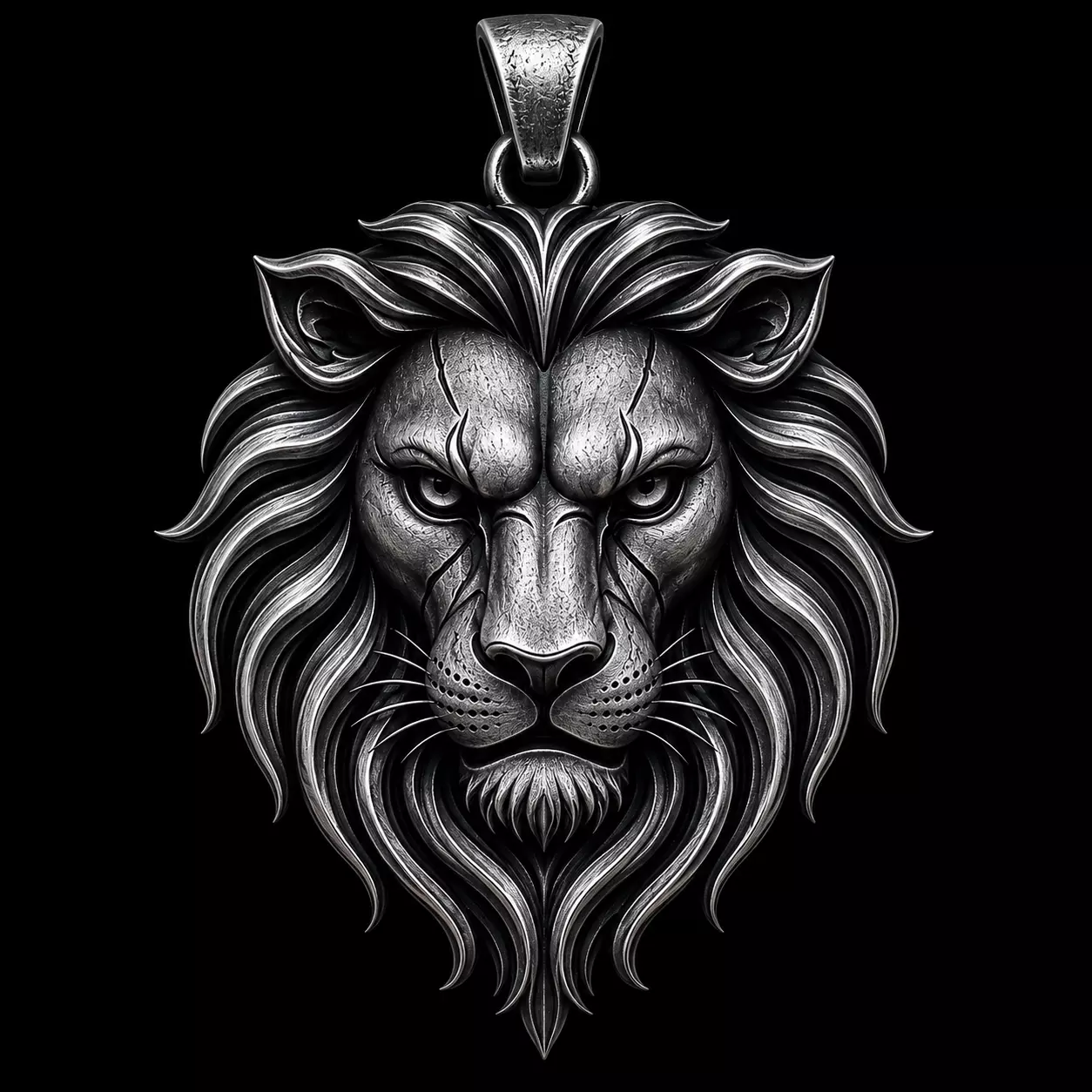Pendant Lion Pendant Hiphop Lion Trending Lion 3D print model