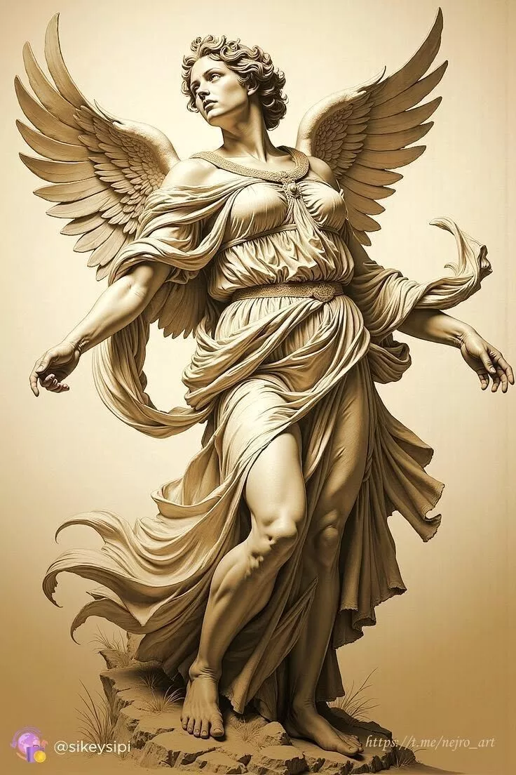 Angel 3d print model 3D print model