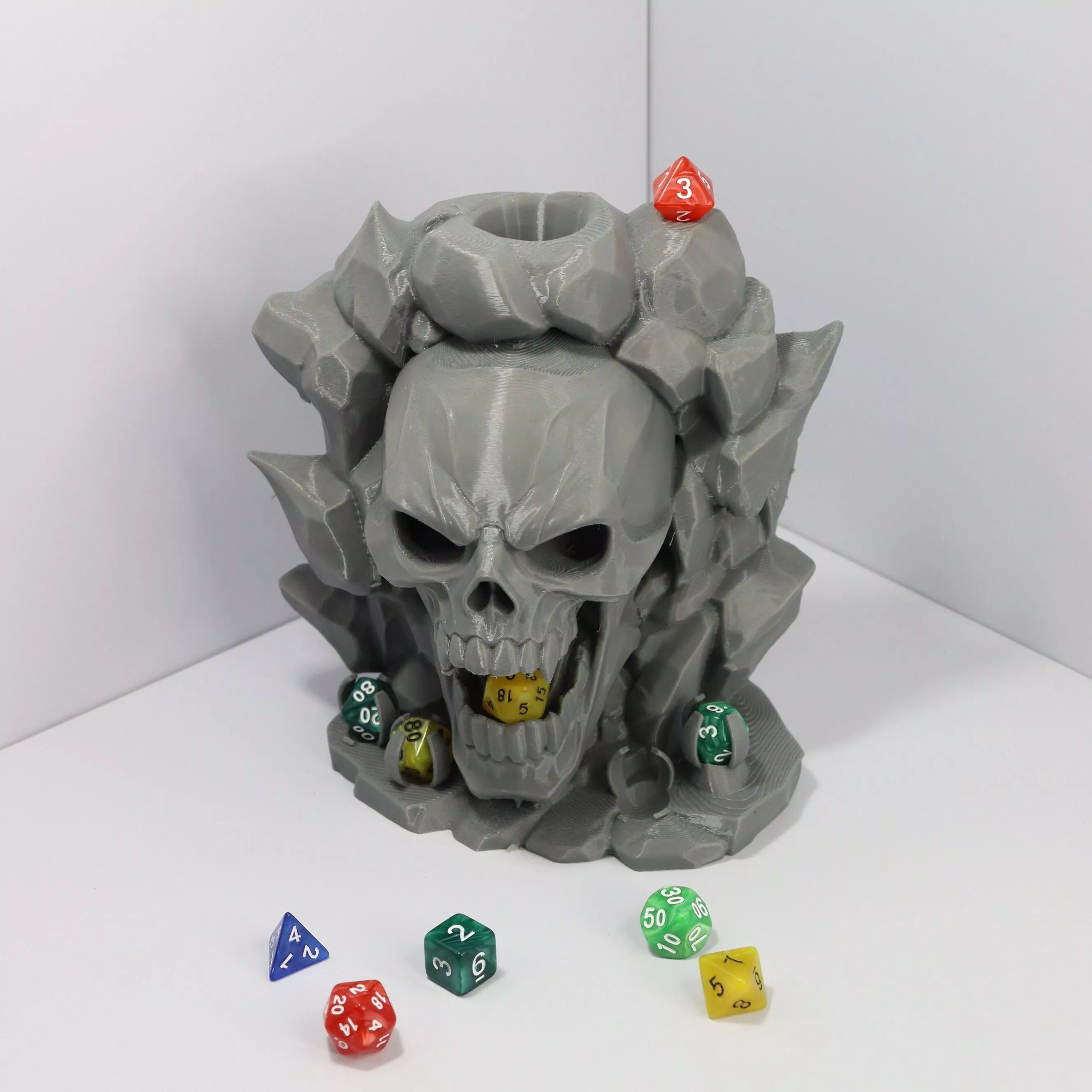 Skull Dice Tower 3D print model