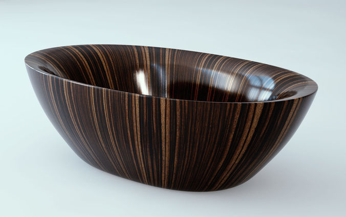 Bath Tub laguna pearl 3D model