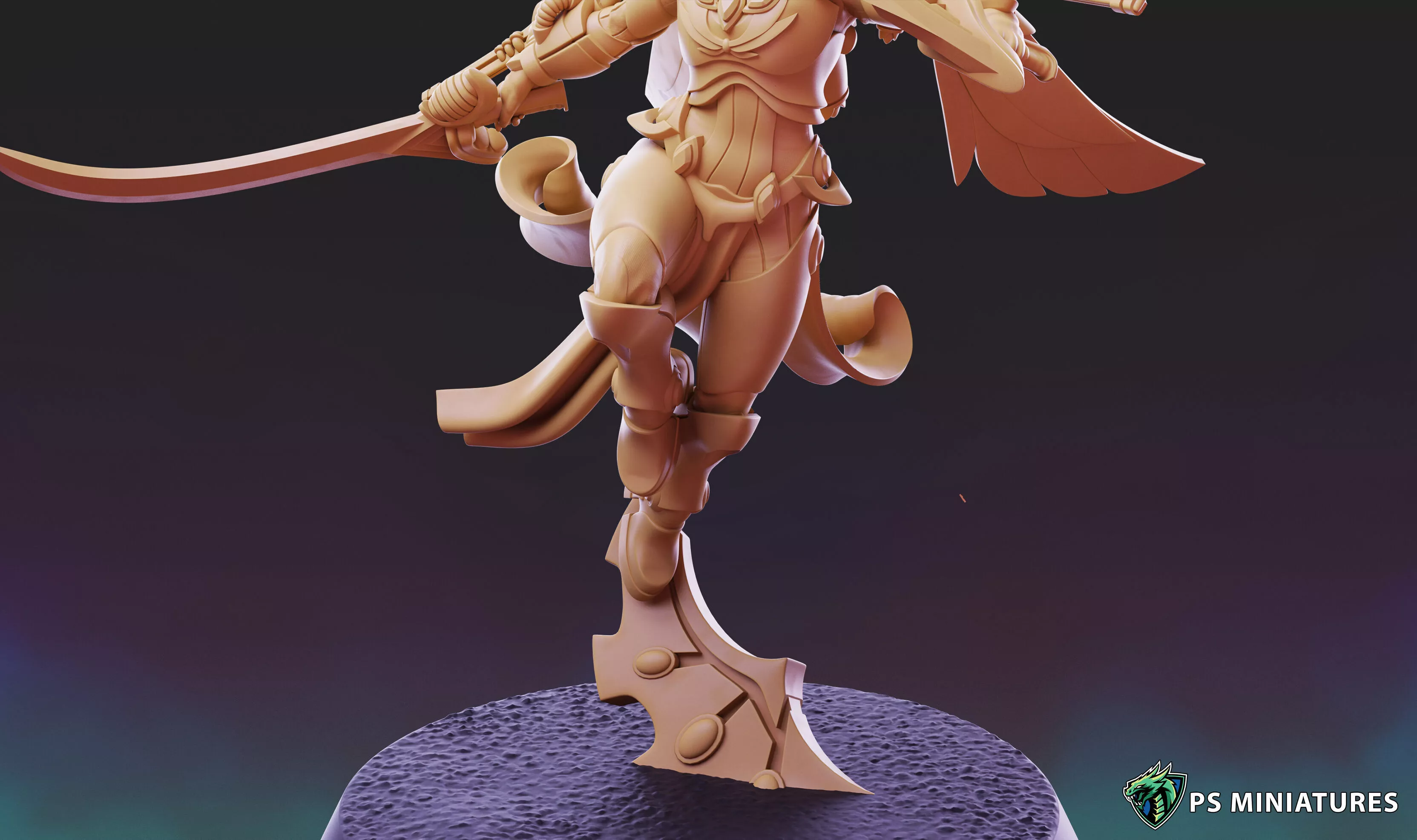 Galaxy Elves - Male Vengeful Wasp Leader 3D print model